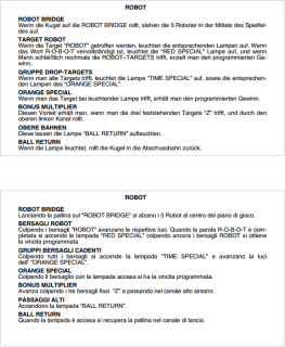ROBOT (Zaccaria) Score Card