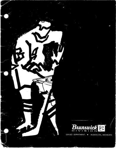 AIR HOCKEY Model 74-8 (Brunswick) Manual