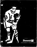 AIR HOCKEY Model 74-8 (Brunswick) Manual