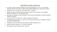 CIRCUS (Zaccaria) Score Card Set