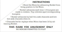 SHOOT THE MOON (Williams) Score cards