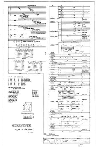 QUINTETTE (Gottlieb 1953) Schematic