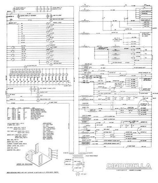 CINDERELLA (Gottlieb) Schematic