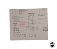 COVER GIRL (Gottlieb 1962) Schematic