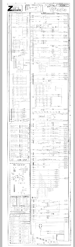 QUEEN'S CASTLE (Zaccaria) Schematic
