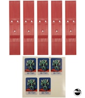 ALIEN POKER (Williams) Drop target kit