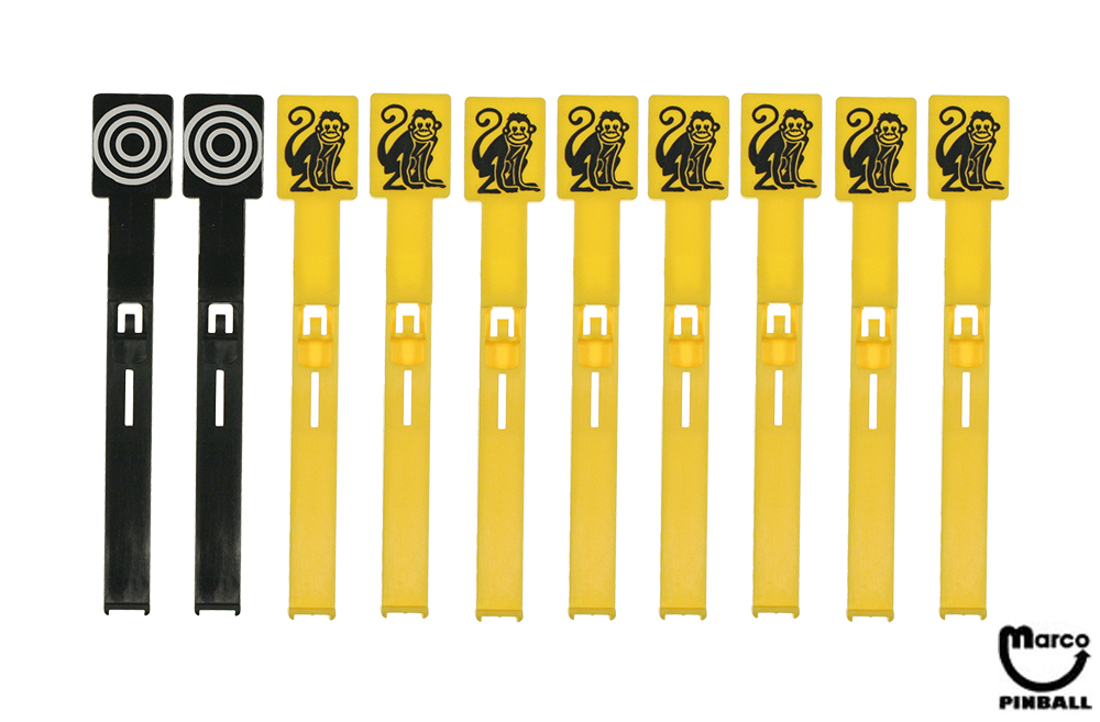 DT1019 - AMAZON HUNT (Gottlieb 1983) Drop target set (10) - Marco