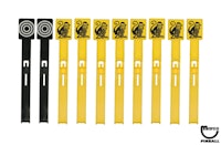 AMAZON HUNT (Gottlieb 1983) Drop target set (10)