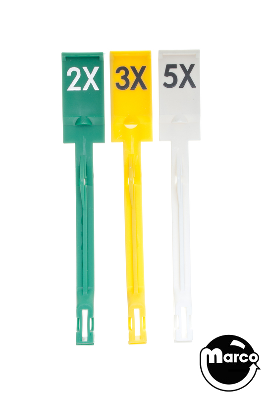 BLACK PYRAMID (Bally) Drop target set (3)