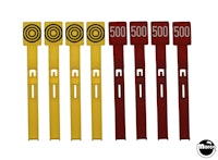 BUCK ROGERS (Gottlieb) Drop target set (8)