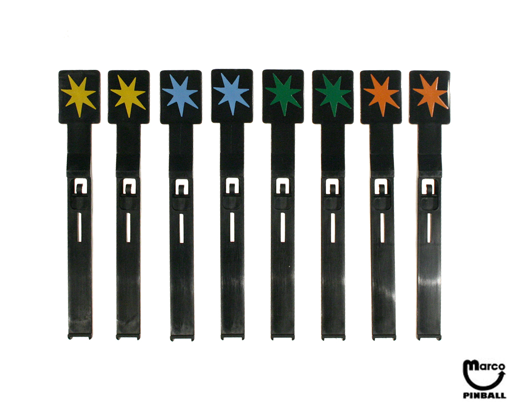 CAVEMAN (Gottlieb) Drop target set (8)