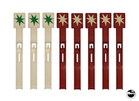 CHARLIES ANGELS (Gottlieb) Drop target set (8)