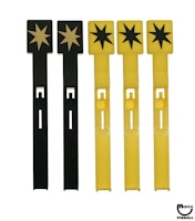 CLOSE ENCOUNTERS (Gottlieb) Drop target set (5)
