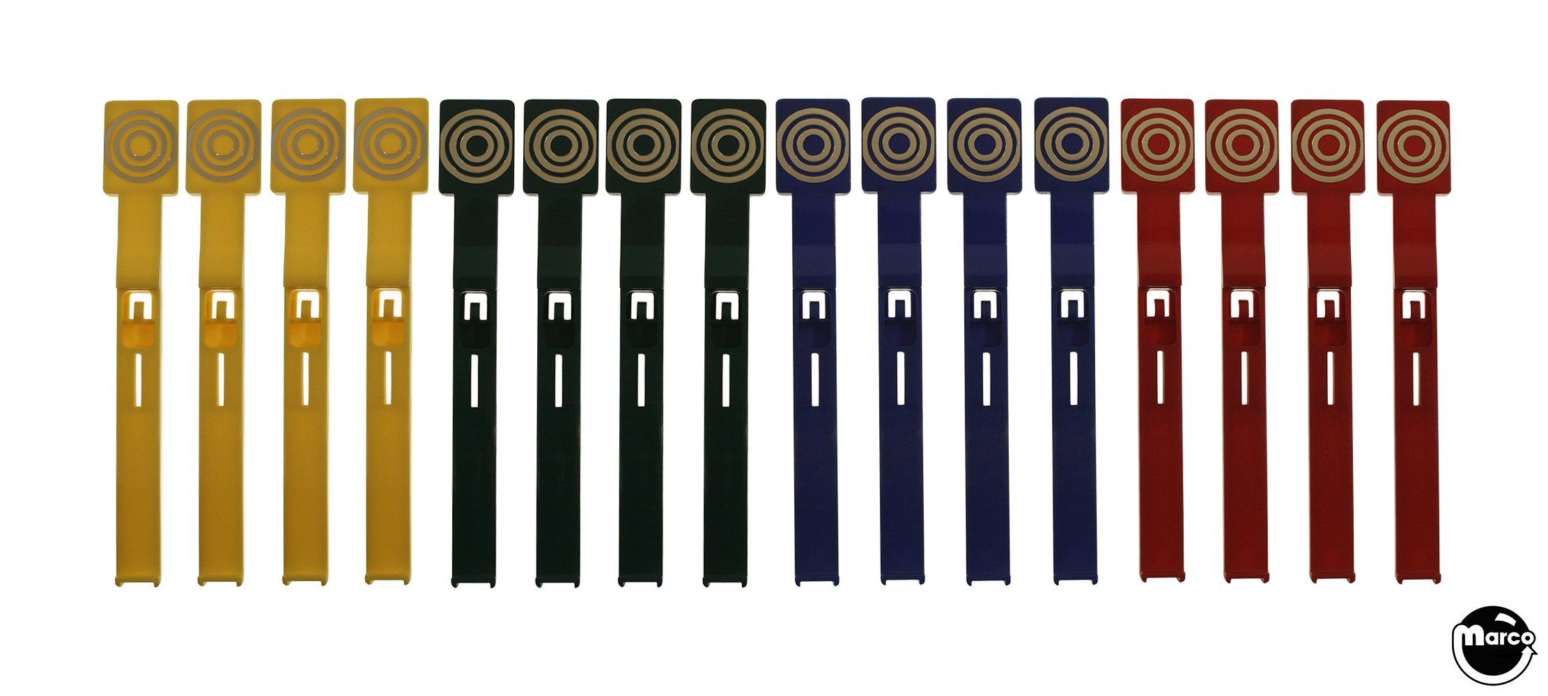 COUNT DOWN (Gottlieb) Drop target kit (16)