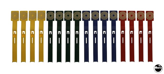 COUNT DOWN (Gottlieb) Drop target kit (16)