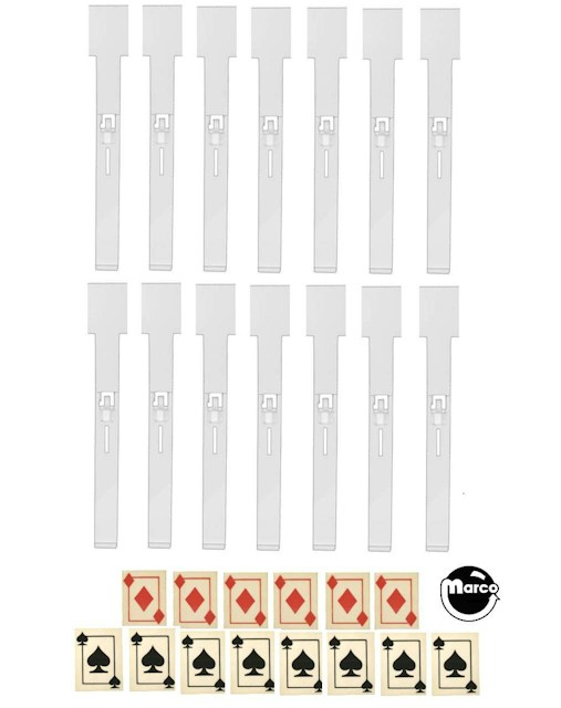 DIAMOND LADY (Gottlieb) Drop target kit