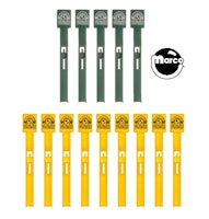 EL DORADO CITY OF GOLD (Gottlieb) Drop target set (15)