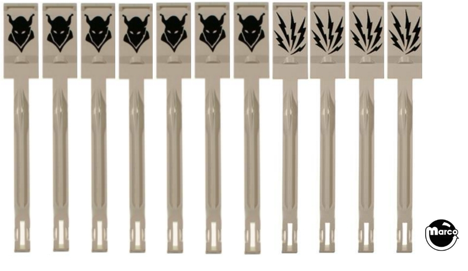 FIREBALL II (Bally) Drop target set (11)