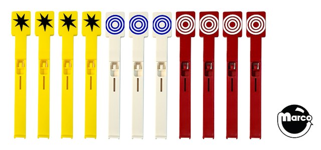 GENIE (Gottlieb) Drop target set (11)