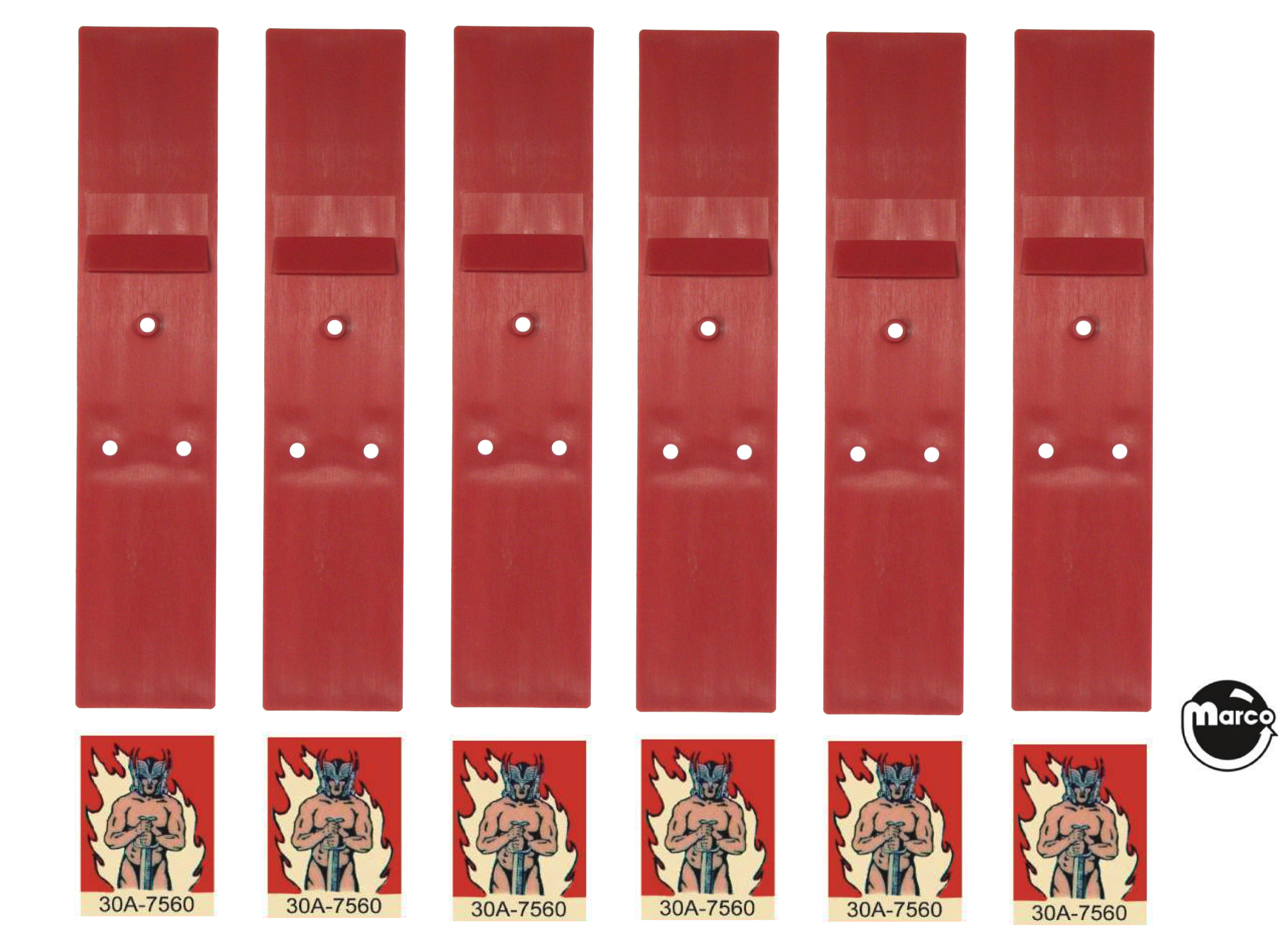 GORGAR (Williams) Drop target kit