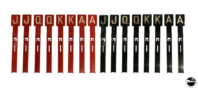 HIGH HAND (Gottlieb) Drop target kit (16)