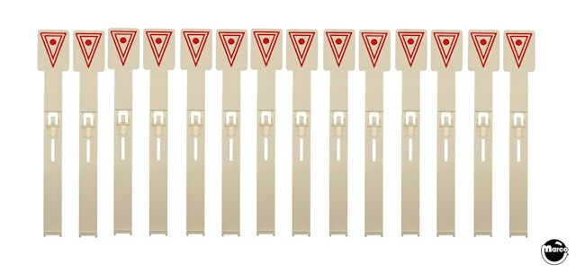 HOT SHOT (Gottlieb 1973) Drop target kit (14)
