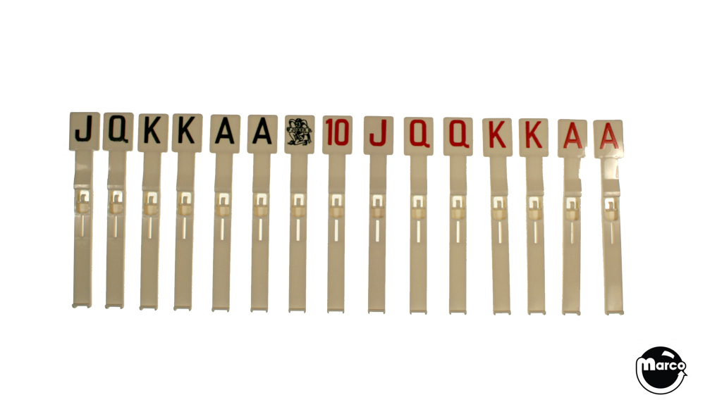 DT1396 - JOKER POKER (Gottlieb) Drop target set - Marco