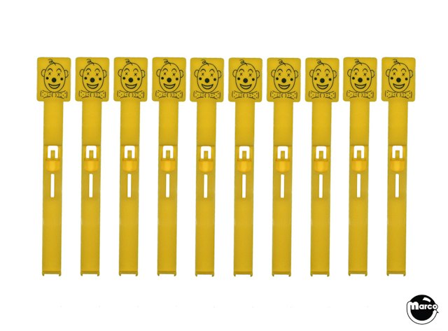 JACK IN THE BOX / JUMPING JACK (Gottlieb) Drop target set (10)