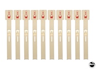 KING PIN (Gottlieb) Drop target set (10)