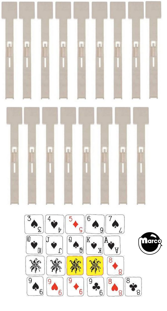 DT1469 - MAVERICK (Sega) Drop target kit - Marco Specialties