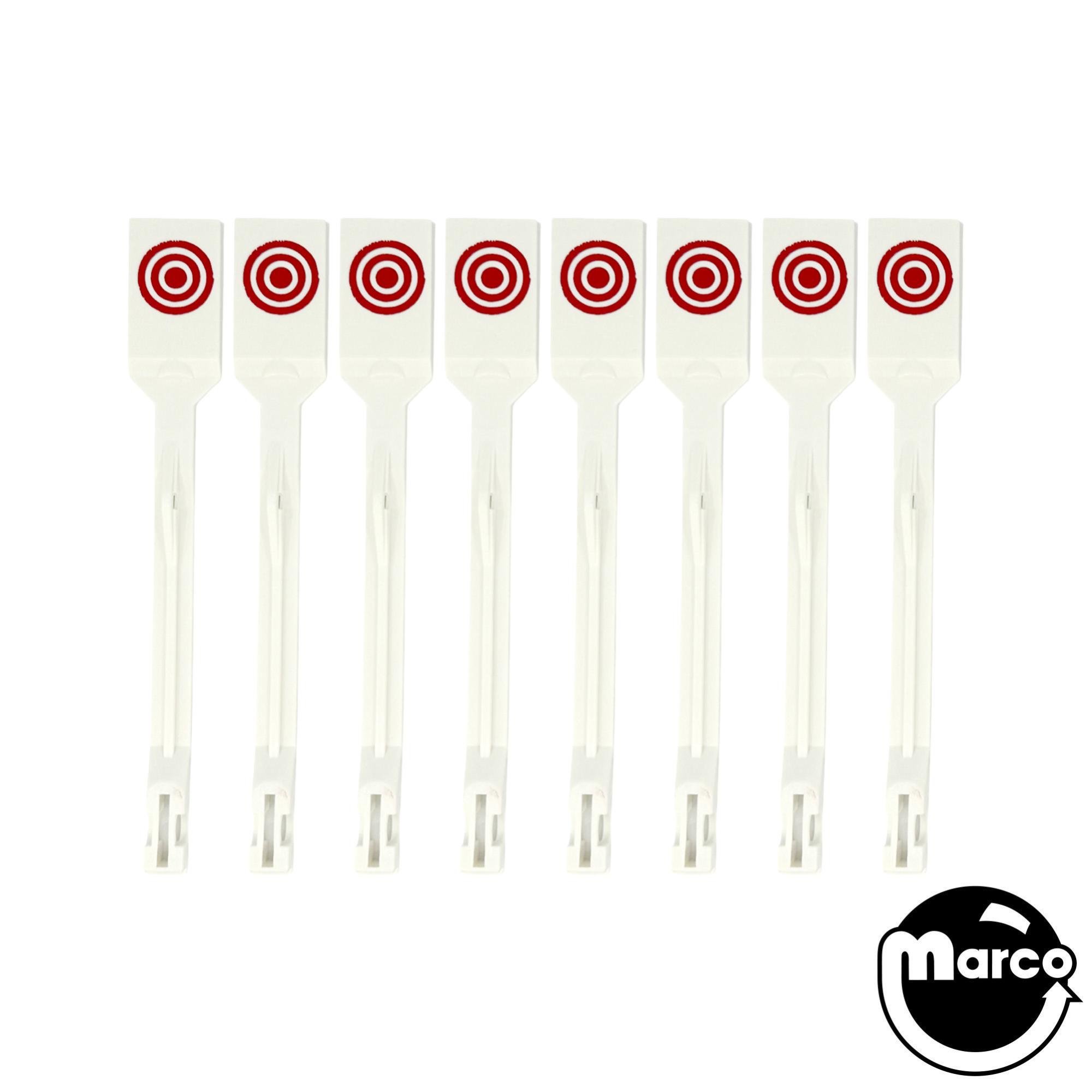POWER PLAY (Bally) Drop target set in red