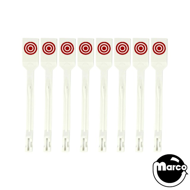 POWER PLAY (Bally) Drop target set in red