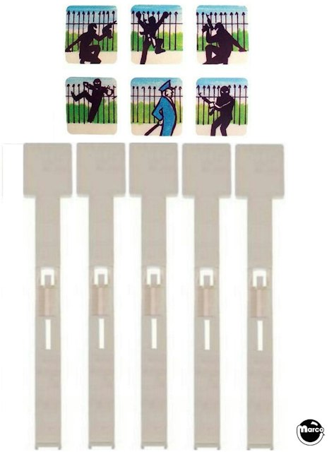 SECRET SERVICE (Data East) Drop target kit