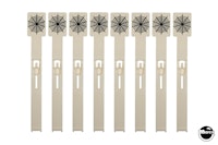 SPIDERMAN (Gottlieb) Drop target set (8)