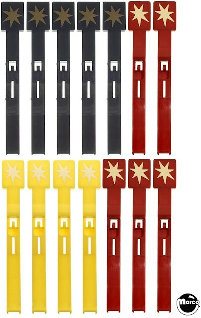 TIME LINE (Gottlieb) Drop target kit (14)