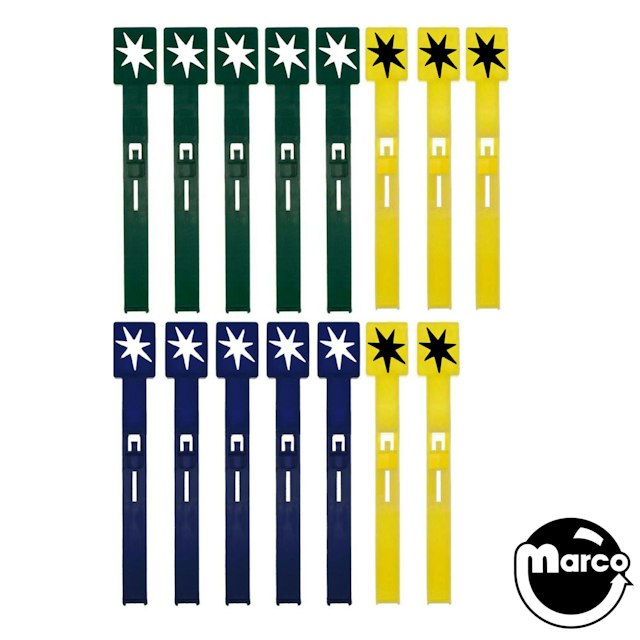 VOLLEY (Gottlieb) Drop target kit (15)