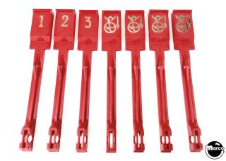 VIKING (Bally) Drop target set red