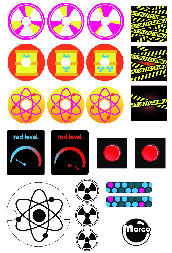 TOTAL NUCLEAR ANNIHILATION (Spooky) Custom decal set