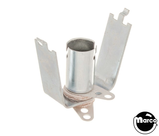 Lamp socket - bayonet 2 terminal clip