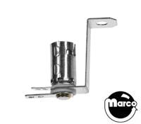 Lamp socket - bayonet 2 terminal 1-1/8 bracket coin door