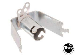 Lamp socket - bayonet 2 terminal clip