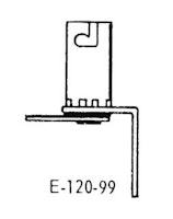 Lamp socket - bayonet 1 term