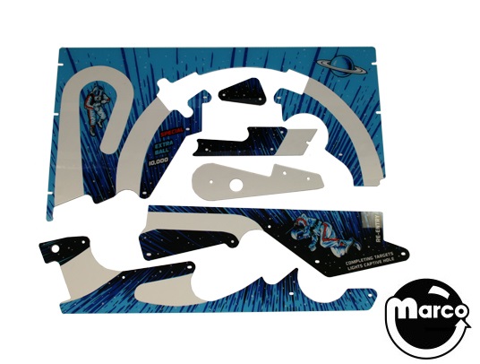 E-21229 - BLACK HOLE (Gottlieb) Plastic set - Marco Specialties