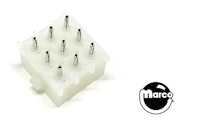 Male Header Molex&reg; brand 9 circuit
