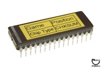 FLIPPER FOOTBALL (Capcom) U1H EPROM Game
