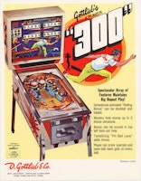 300 (Gottlieb) Flyer