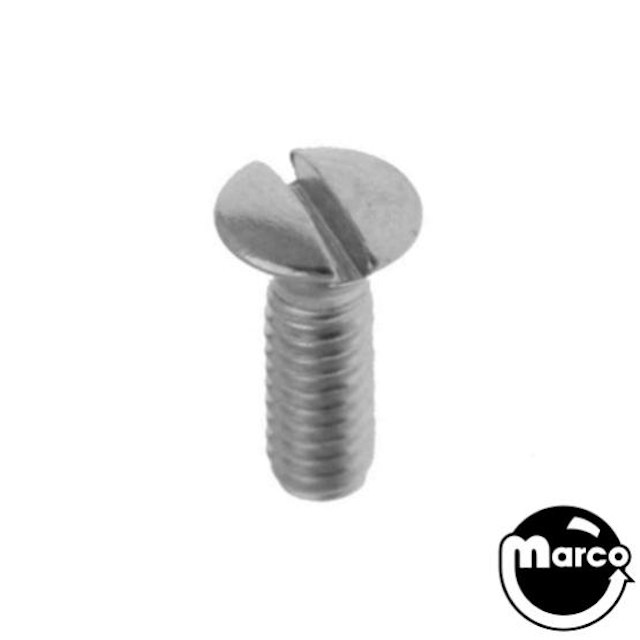 Machine Screw 8-32 x 1/2 oval slotted