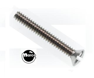 Machine Screw 6-32 x 1 oval slotted