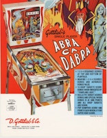 ABRA CA DABRA (Gottlieb) Flyer