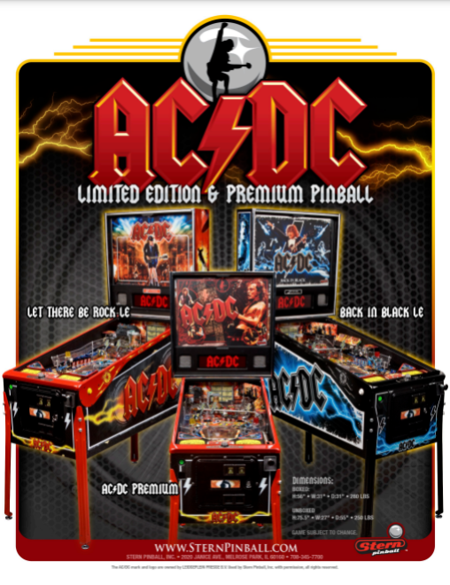 AC/DC LE (Stern) Flyer